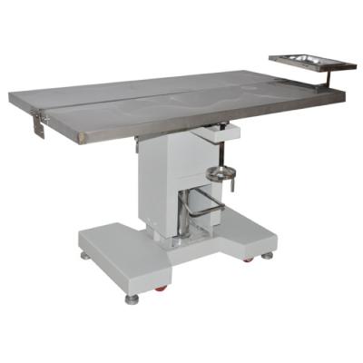 China Large Animal High Quality Hydraulic Veterinary Dissecting Table Operating Table for sale