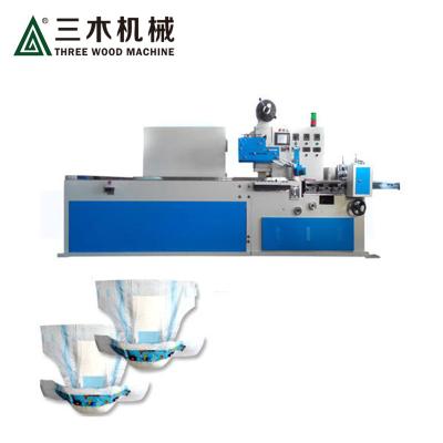 China Building material shops Leakguard double wing baby diaper zuiko machine for sale