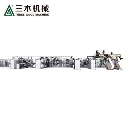 China Building Material Shops Full Servo Pull Up Paper Adult Diaper Panty Production Line Making Machine Price for sale