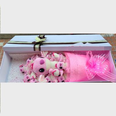 China Plush Doll Stitch Plush Toy Valentine's Day Bouquet Gift for sale