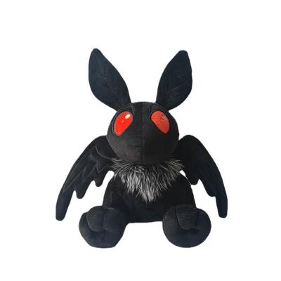 China Plush Customized Crossover Bat Ant Art Plush Toy Collectible Figure Toy Devil Scarf Leaf Bat Kawaii Pillow Stuffed Christmas Christmas for sale