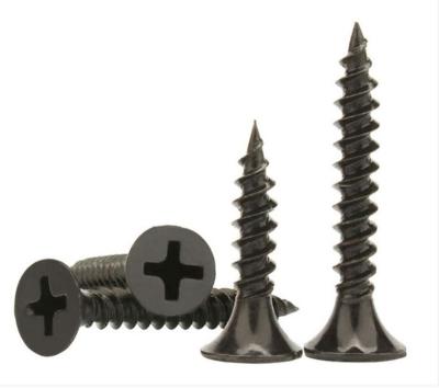 China Bulge Head Black Phosphate Collated Bulge Head Self-Tapping Drywall Screw for sale