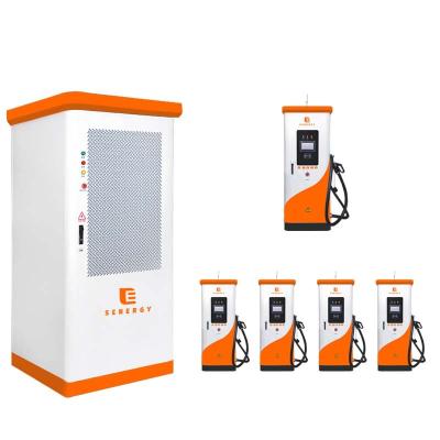 China Heavy Truck Standard 4G module multiple payment dc fast electric car ev charger charging station electric fast dc charger for ev bus trucks for sale