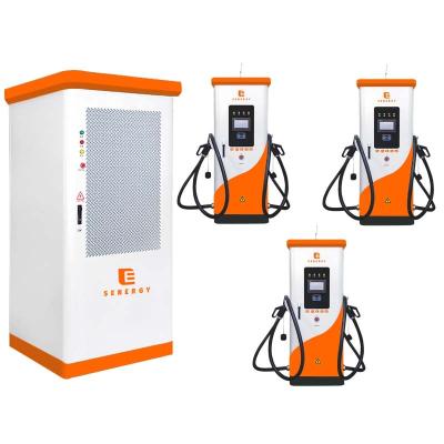 China Heavy Truck Ev Charger Factory Manufacturer Ocpp Dc Fast Charger Station Electric Vehicle Trucks Charging Pile App Control for sale