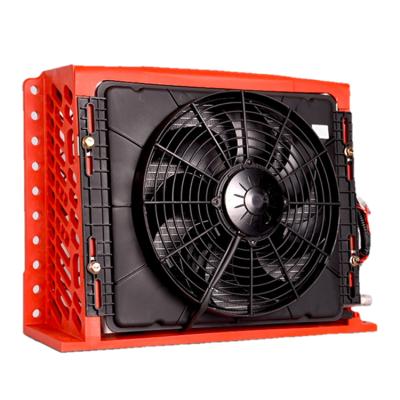 China Air condition electric parking system 3000W 24v 12V dc25 air conditioner for excavator for sale