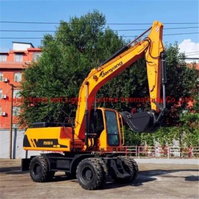 China Excavator Company JONYANG 20t Wheeled Excavator Same To Doosan DX210W-9C Digger Dx 210W Hydraulic Excavator for sale