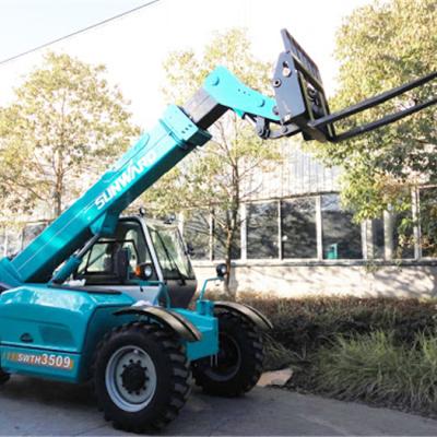 China Building Material Shops China Loader Manipulator SWTH3509 12M Lifting Height Telescopic Telescopic Handler Forklift for sale