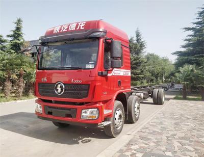 China 180HP Shacman Mounted Canvas Waterproof Dump Truck For Hot Sale With Good Quality 4 - 6L for sale