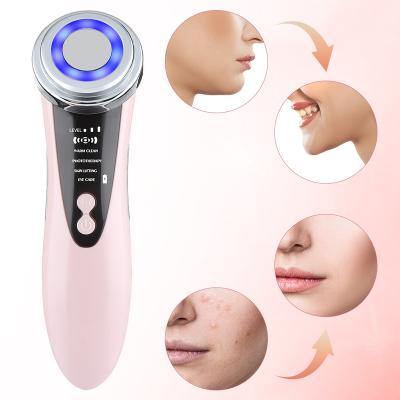 China Wholesale Anti-Puffiness EMS Beauty Equipment Handheld Skin Tightening Massager Face Lifting Machine for sale