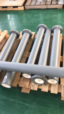 China Customization Wear Resistant Ceramic Lined Metal Pipe for Industrial Applications for sale