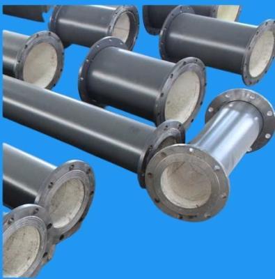 China Customizable Wear Resistant Ceramic Lined Carbon Steel Pipe for Heavy Duty Applications for sale