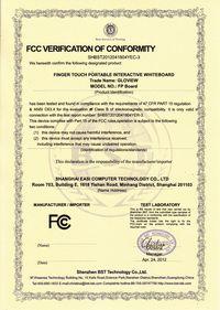 FCC - Shanghai Easi Computer Technology Corporation