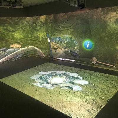 China high precision kinect interactive wall 3d hologram interactive floor projection P3 for sale