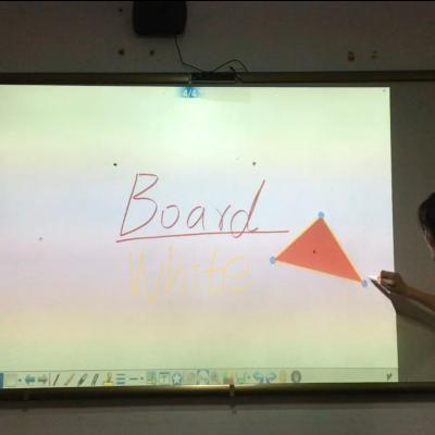 China Gloview Pen Touch Multi Touch Screen Interactive Whiteboard Smart Digital Board For Classroom 150inch for sale