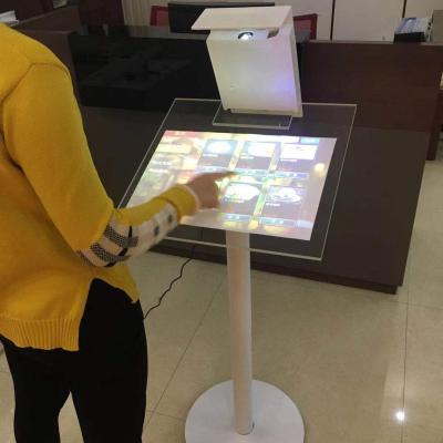 China High Accuracy And Mini Definition Portable Interactive Projector For Restaurant Commander 21inch for sale