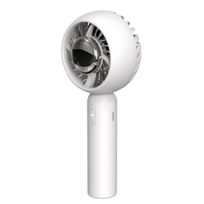 China Portable Household 2000mAh Battery Capacity Semiconductor Refrigeration Air Cooling Handheld Fan for sale