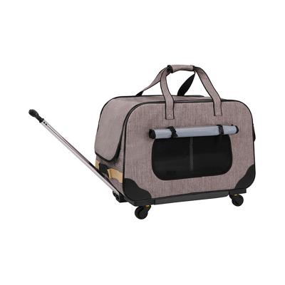 China Dogs Folding Pet Portable Travel Washable Carrier For Dogs Cats 900D Oxford Cloth for sale