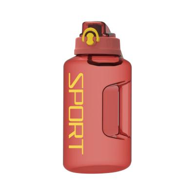 China Sustainable 2200LM Large Capacity Outdoor Portable Tritan Sports Water Water Cup Bottle for sale