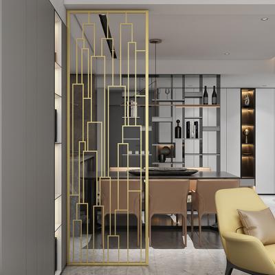 China Minimalist Decorative Living Room Screen Partition And Room Divider Custom Bedroom for sale