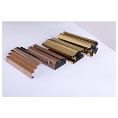 China Modern House Metal Building Materials Strips Home Decor Accessories Customized Stainless Steel Profiles for sale