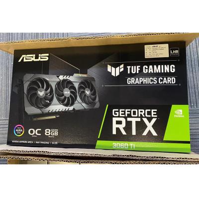 China Brand New GPU Workstation For A S U S TUF RTX 3060 Ti 8GB LHR 42mh Gaming GPU RTX 3080 RTX3070 RTX3090 Graphics Card for sale