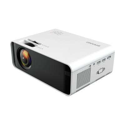 China Hot Sales 1080p LED Pico Amazon High Lumen 720P HD LED Projector 12V 4800 Native Cheap Native Portable LCD Video Home Theater Projector for sale