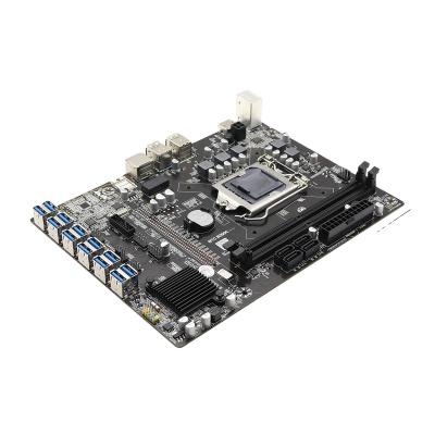 China Electronic Hardware Motherboard B250C SATA3 Motherboards USB3.0 To PCI-E 16X Slot For Graphics Card 6 Pin Power Supply Motherboard for sale