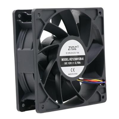 China Hot sales 12v 12038 brushless industrial 12v computer cooling fan of PSU machine. for S9 S9J S9I L3+ L3++ for sale