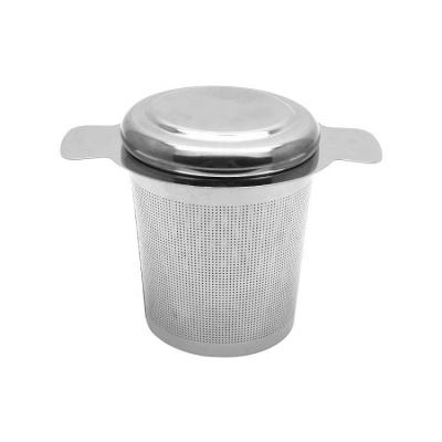 China Viable Custom Bulk Reusable Loose Loose Filter Mesh Tea Infuser Stainless Steel Tea Leaf Infuser Strainer for sale