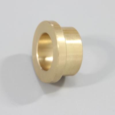 China Eectronice Hardware Sheet Metal Processing Precision Flange Custom Wear Resistant Copper Bushing Machining Service for sale