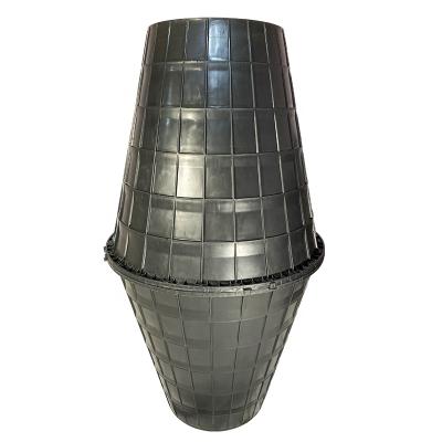 China Factory Sale 5mm Thickness Plastic Double Urn Septic Tank Underground Septic Disposal Excretion Disposal for sale