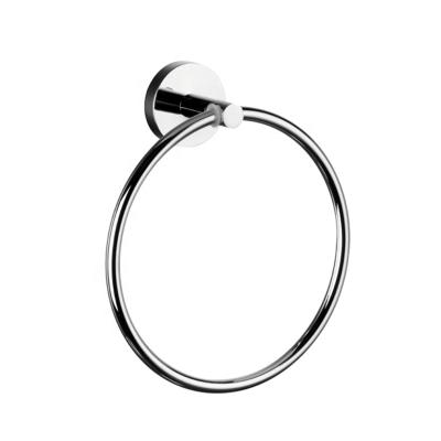 China Ningbo Modern Five Year Factory Warranty High Quality Wall Mounted Towel Ring Towel Hanger Bathroom for sale