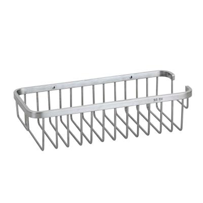 China OEM/ODM Ningbo Manufacture Modern High Quality Bathroom Accessory Wall Mounted Metal Wire Soap Basket Holder for sale