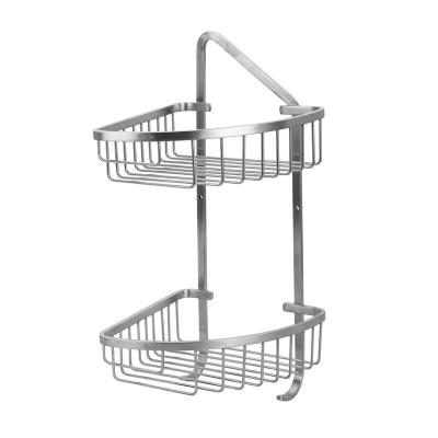 China OEM/ODM Ningbo Manufacture Modern High Quality Bathroom Accessory Wall Mounted Metal Wire Soap Basket Holder for sale