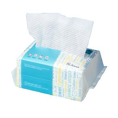 China Factory Price Makeup Removal Thicken And Flexible Disposable Non Woven Fabric Dry And Wet Use Skin Care Cloths Sold Via Wholesale And Retail for sale