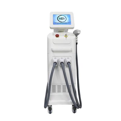 China Elight+SHR+YAG Star Laser Product IPL &Nd multifunction yag laser Elight OPT hair removal tattoo removal skin care machine for sale