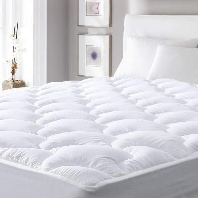 China Waterproof Cooling Pad Queen Size, Extra Thick Mattress Topper, Pillow Pad Top Cover With Alternate Down Fill for sale