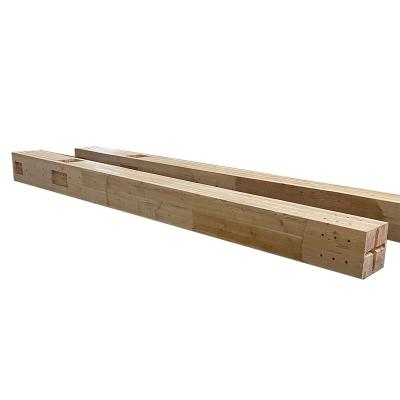 China 100% Eco-friendly Wooden Boards For Construction Engineered Glulam Wood Solid Lumber for sale