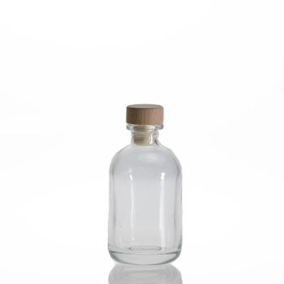 China 100ml Personal Diffuse Care Bottle With Wooden Lid Wholesaler for sale