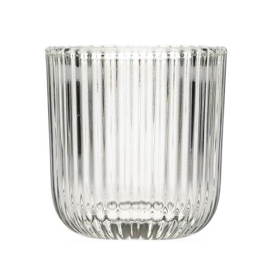 China Large Capacity 310ml 10oz Round Home Decoration Factory Price Candle Jat Clear Glass Dome For Wedding for sale