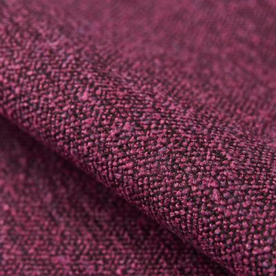 China New Design High Quality Organic Fashion Cushion Sofa Wool Linen Fabric For Organic Furniture for sale