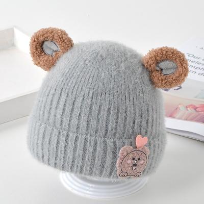 China COMMON Fisherman Winter Hats Luxury Cute Toddler Boy Girl COMMON Fisherman Knitted Hats for Kids and Baby for sale