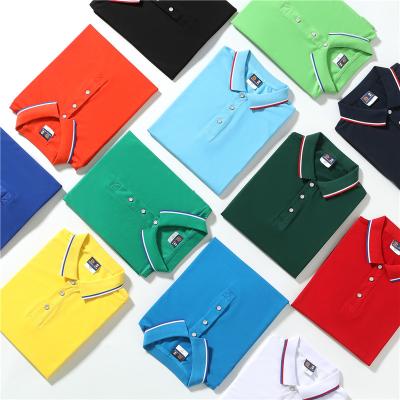 China OEM Bulk Sale Golf Shirts Customized Promotional Camisas Golf Anti-pilling Anti-pilling Logo Customized Logo for sale