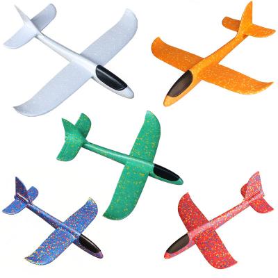 China Large Multi Colors Throwing Foam Model Toy Airplane Flat Plane Children's Toys Airplane Battle Plane Toy Throwing Foam Airplane Flying for sale