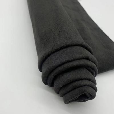 China New Waterproof Premium Car Microfiber Suede Synthetic Upholstery Fabric, Microfiber Suede Leather for sale