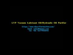 LVP200 Lube oil purifier