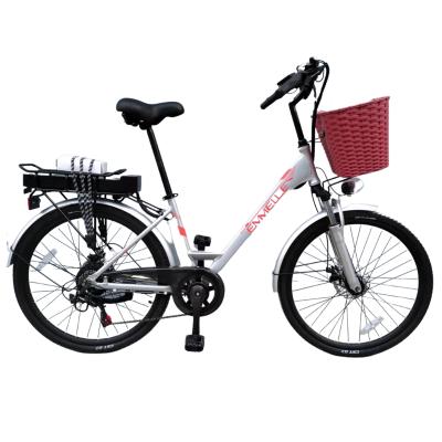 China Aluminum Alloy Importer Customized Retro 36V Best Hybrid Electric City Bike Electric Bicycle For Adults for sale