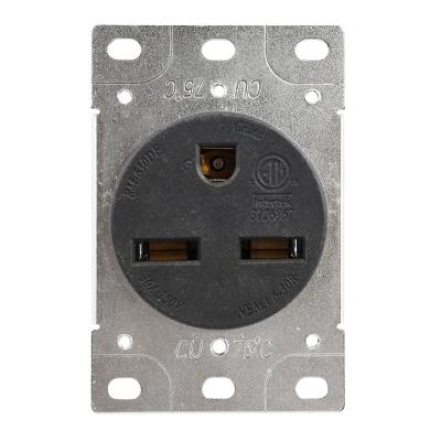 China Power Indicator 30Amps 250V Flush Mount Power Outlet NEMA 6-30R Receptacle for sale