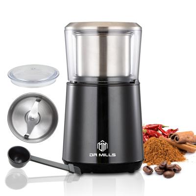 China Household Stainless Steel Coffee Bean Grinder Machine Food Multifunctional Commercial Coffee Grinder for sale