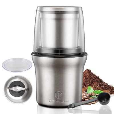 China Household hot sale recommendation electric stainless coffee grinder and spice coffee grinder for sale